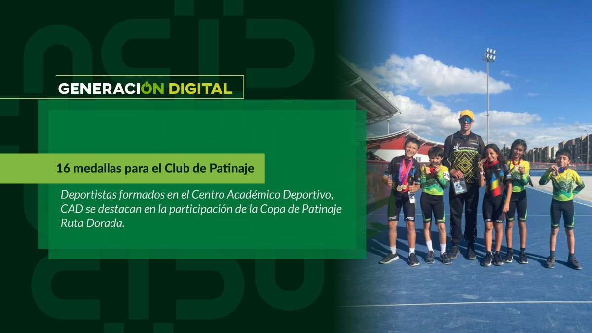 16 medallas para el Club de Patinaje