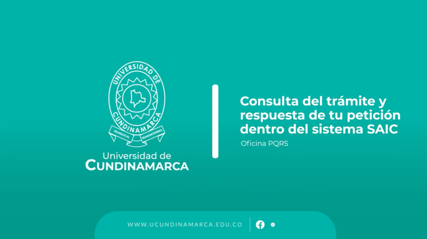 Cómo consultar tu respuesta o trámite de tu petición dentro del sistema SAIC.