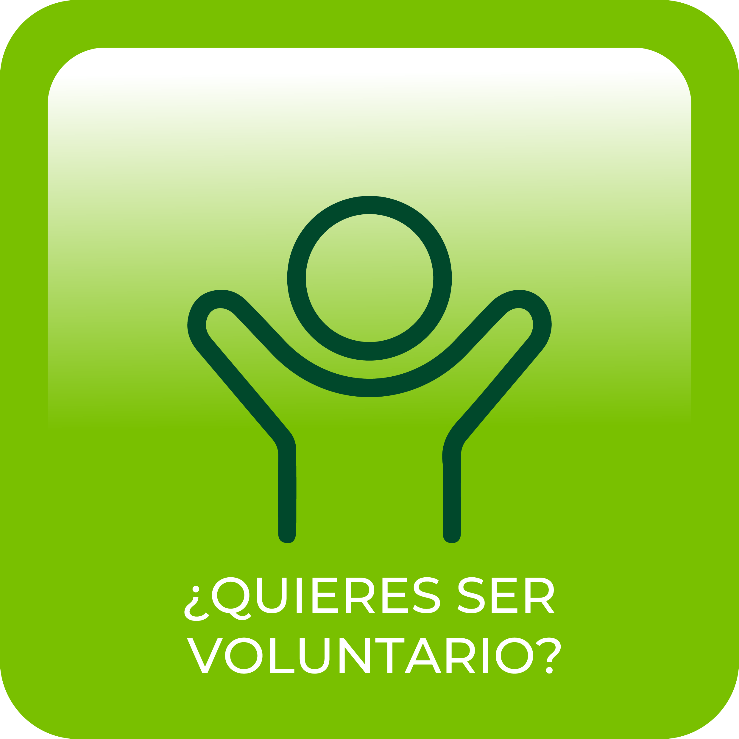 ¿Quieres ser voluntario?