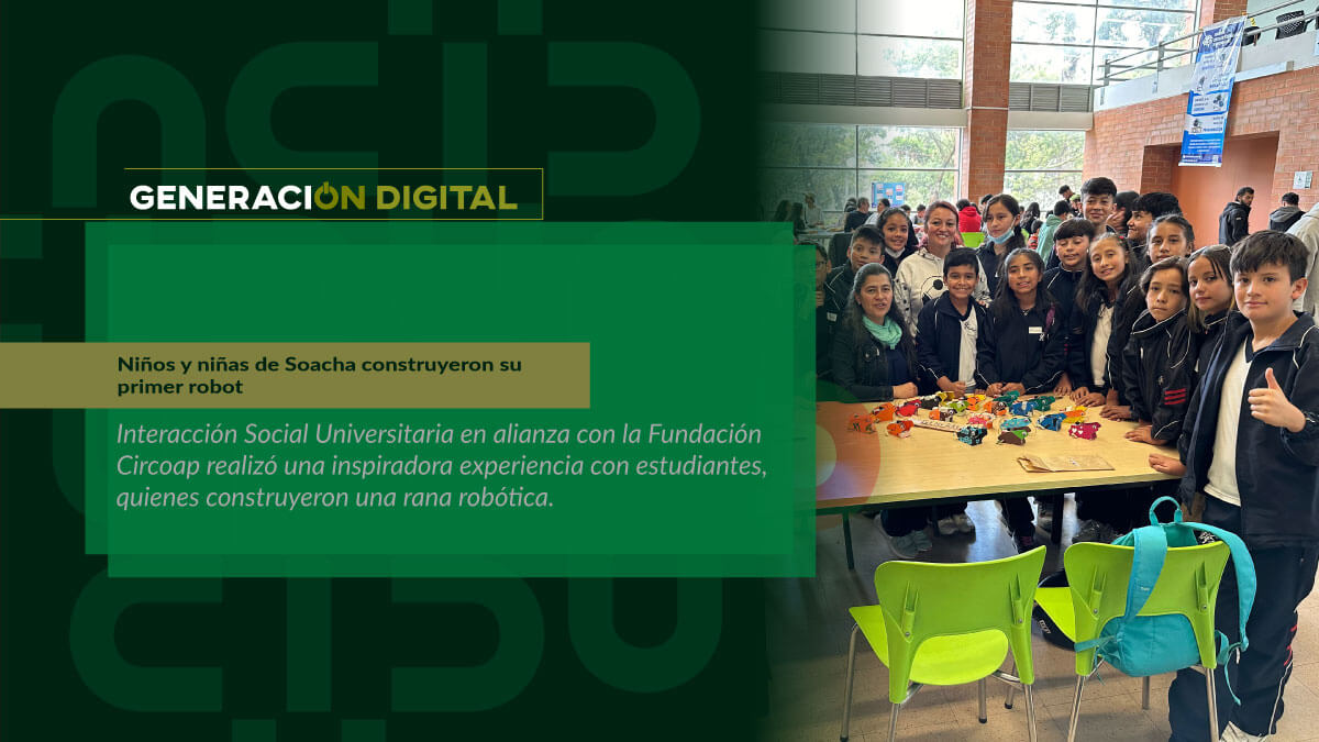 Niños y niñas de Soacha construyeron su primer robot