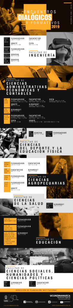 ¡Estudiante! Haz parte del segundo ciclo de encuentros dialógicos y formativos 2019