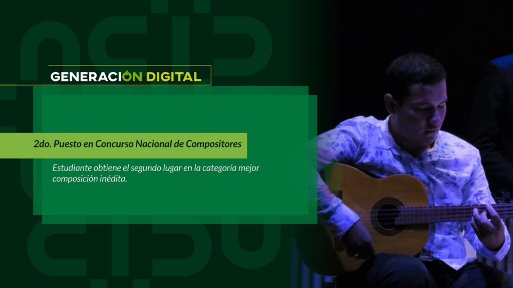 2do. Puesto en Concurso Nacional de Compositores