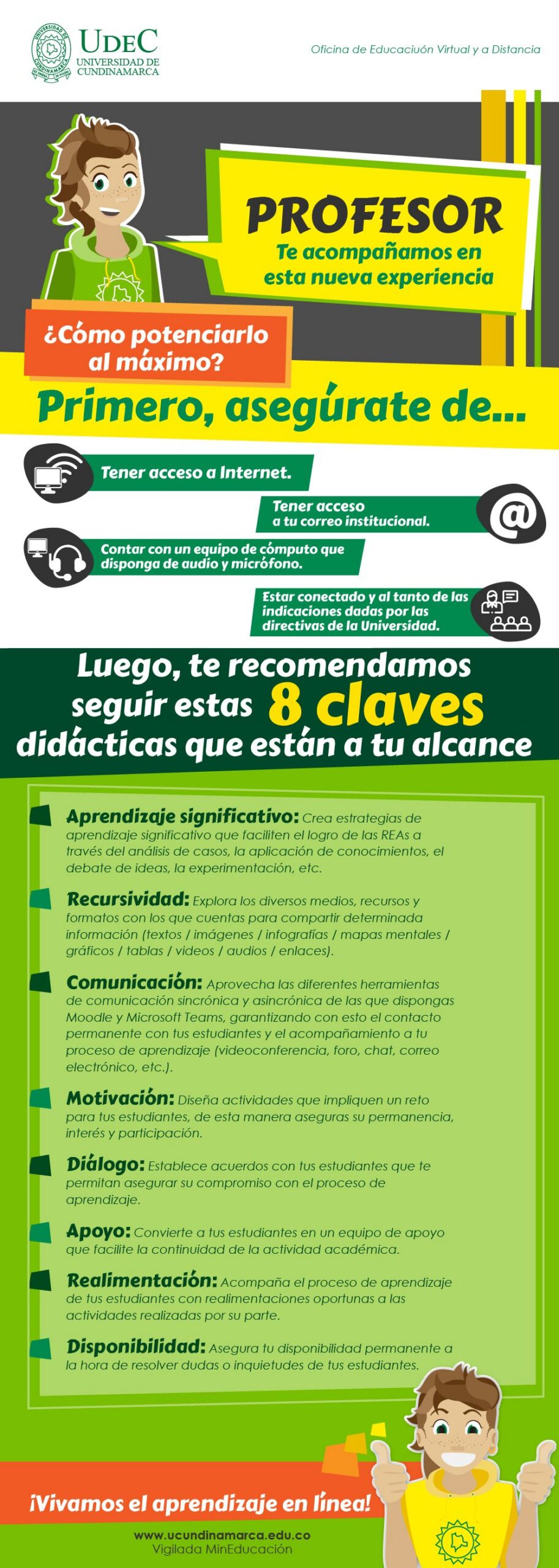 8 claves didácticas para el aprendizaje en línea