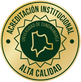 Enlace de acreditación institucional de alta calidad