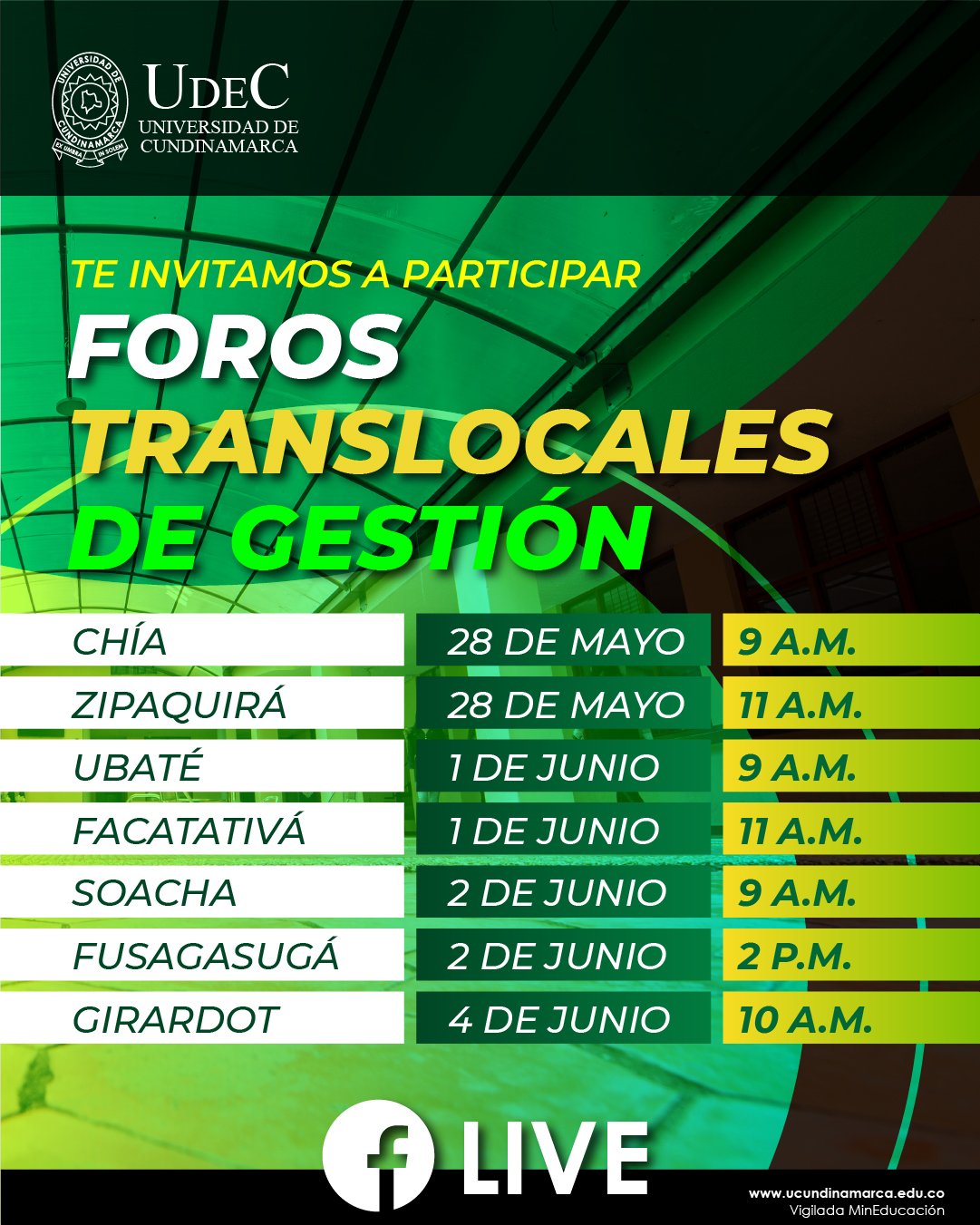 Agenda Foros Translocales de Gestión