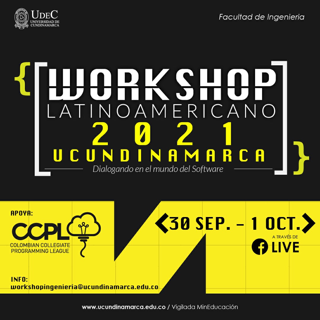 Mark your calendars, the Latin American Workshop is coming! Mark your calendars, the Latin American Workshop is coming!