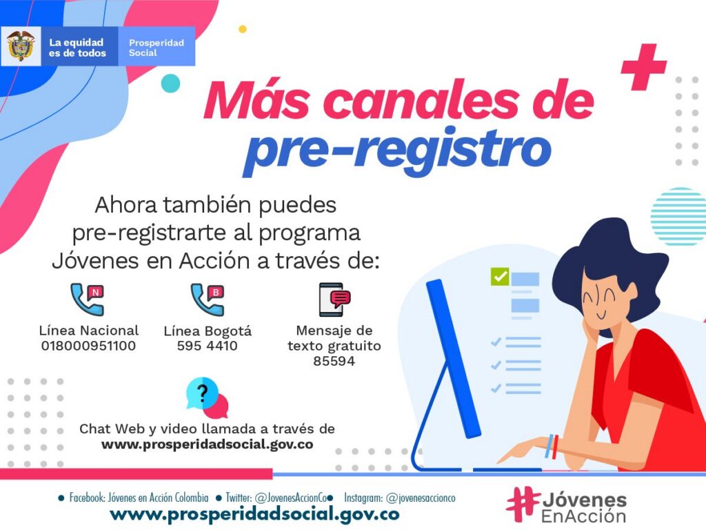 Ampliación plazos de pre registro Jóvenes en Acción