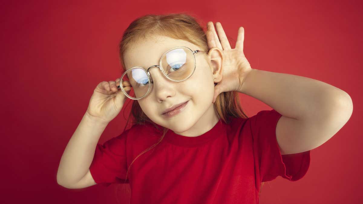 Web application for children with hearing disabilities