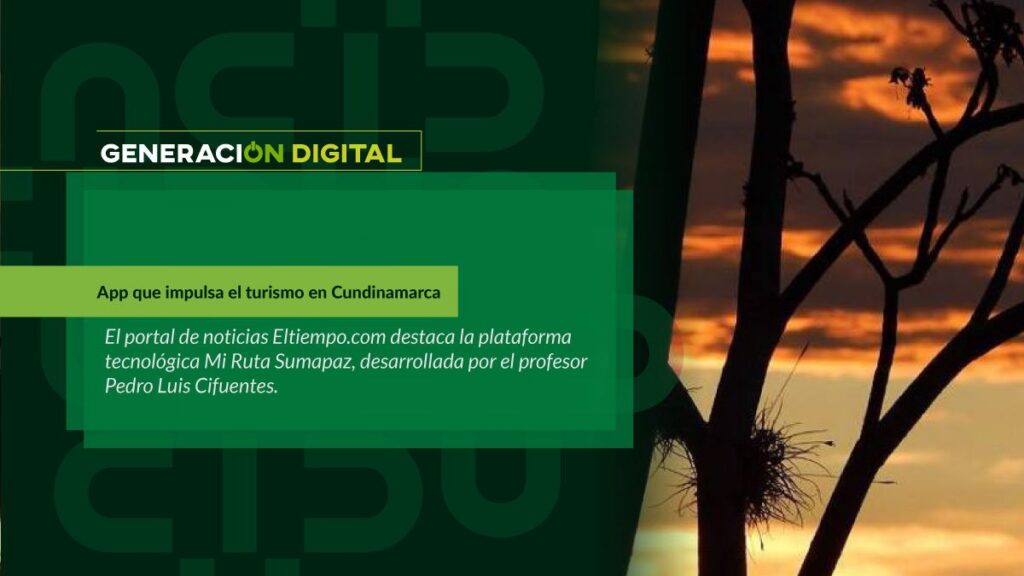 App que impulsa el turismo en Cundinamarca