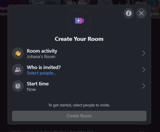 Aprenda a crear salas de videollamadas con la nueva plataforma de Messenger Rooms — imagen 3 de 3 Aprenda a crear salas de videollamadas con la nueva plataforma de Messenger Rooms — imagen 3 de 3