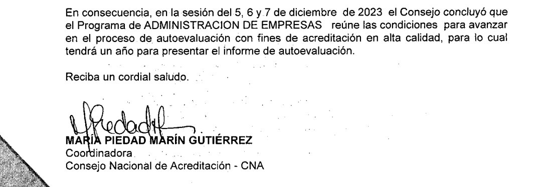 Aprobadas condiciones iniciales para Administración de Empresas ¡Felicitaciones UCundinamarca! — imagen 2 de 2 Aprobadas condiciones iniciales para Administración de Empresas ¡Felicitaciones UCundinamarca! — imagen 2 de 2