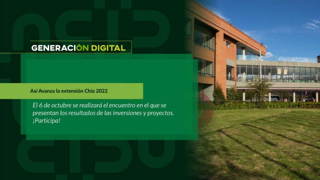 Así Avanza la extensión Chía 2022