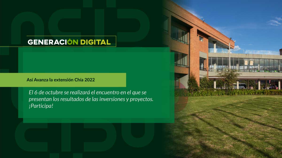 Así Avanza la extensión Chía 2022