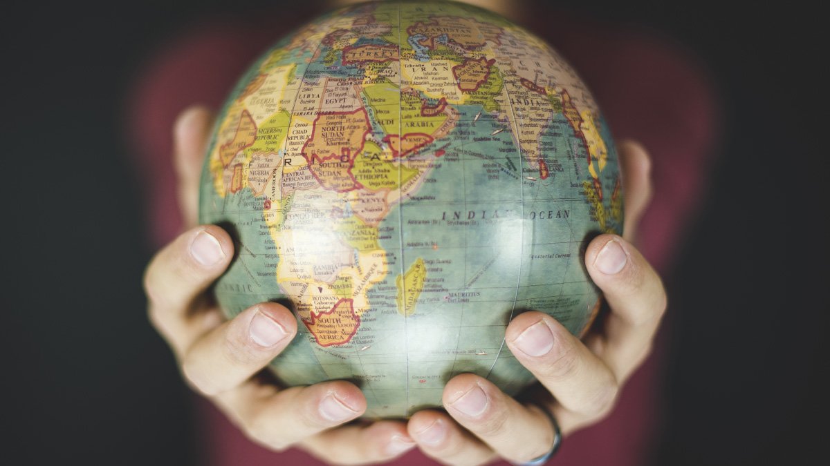 Así es como vemos la tierra desde el cielo