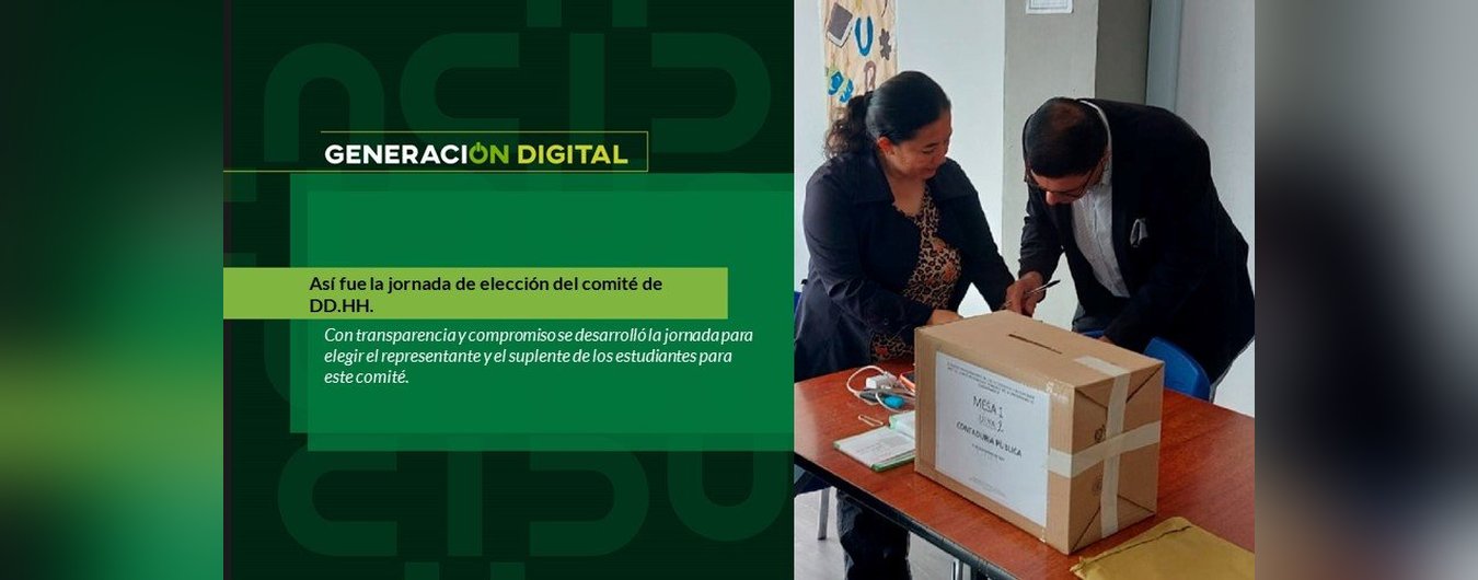 Así fue la jornada de elección del comité de DD.HH
