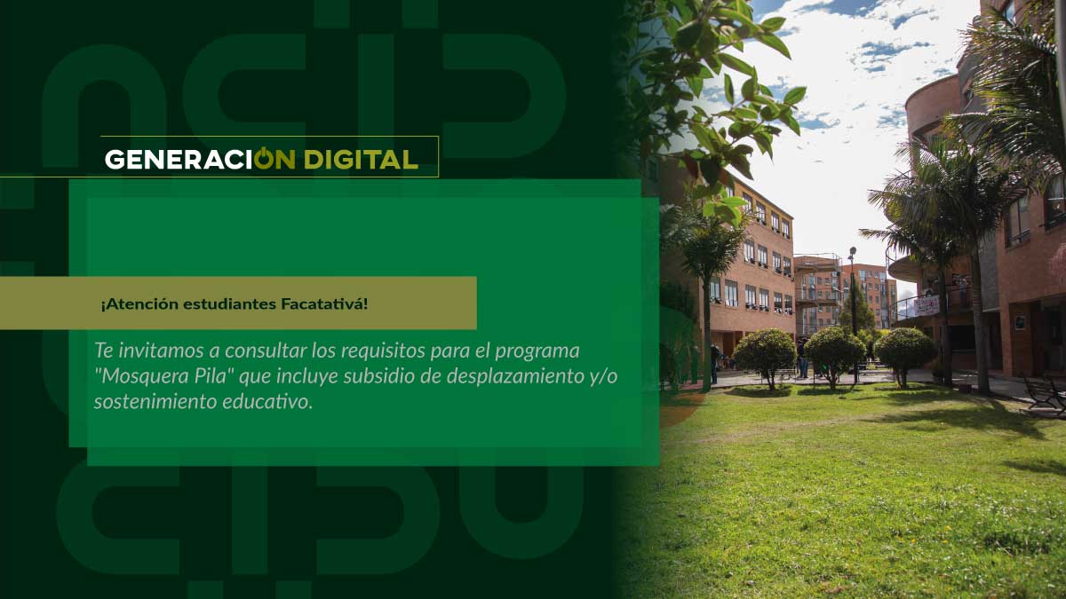 ¡Atención estudiantes Facatativá!