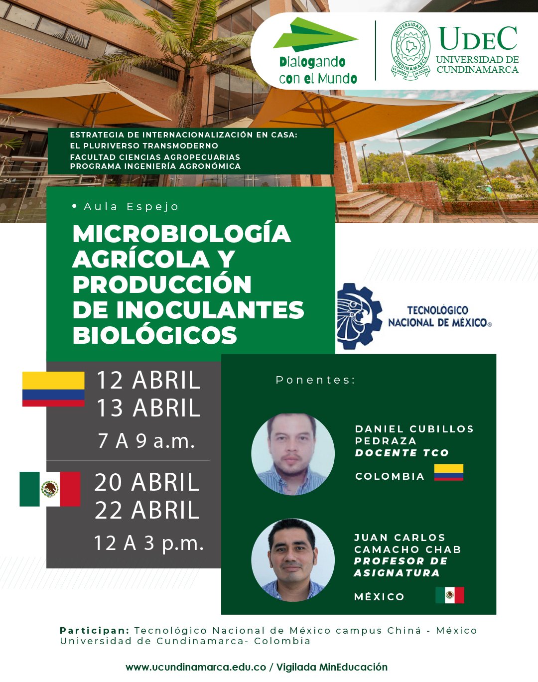 Aula espejo microbiología agrícola y producción de inoculantes biológicos Aula espejo microbiología agrícola y producción de inoculantes biológicos