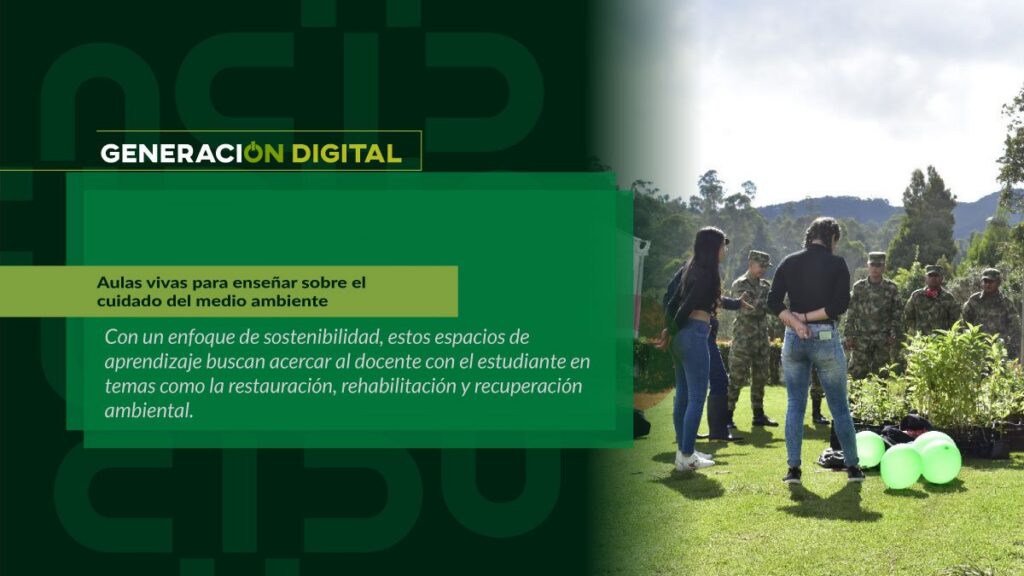 Aulas vivas para enseñar sobre el cuidado del medio ambiente