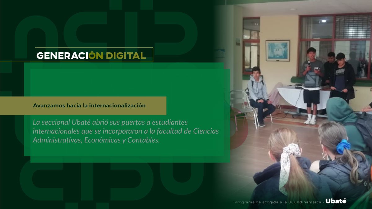 We are moving towards internationalization