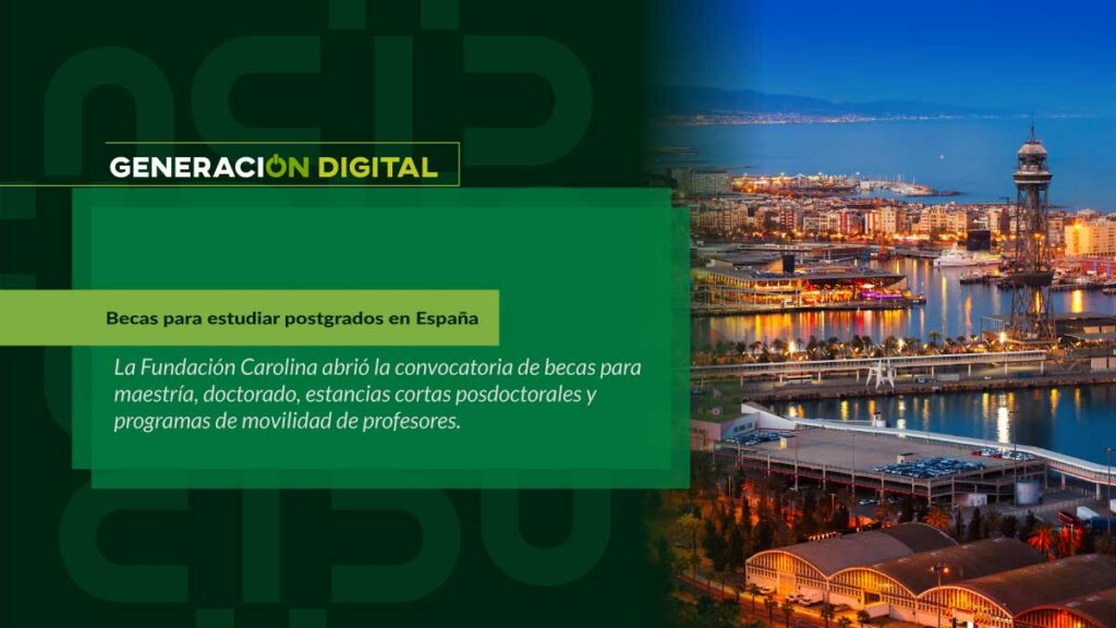 Becas para estudiar postgrados en España