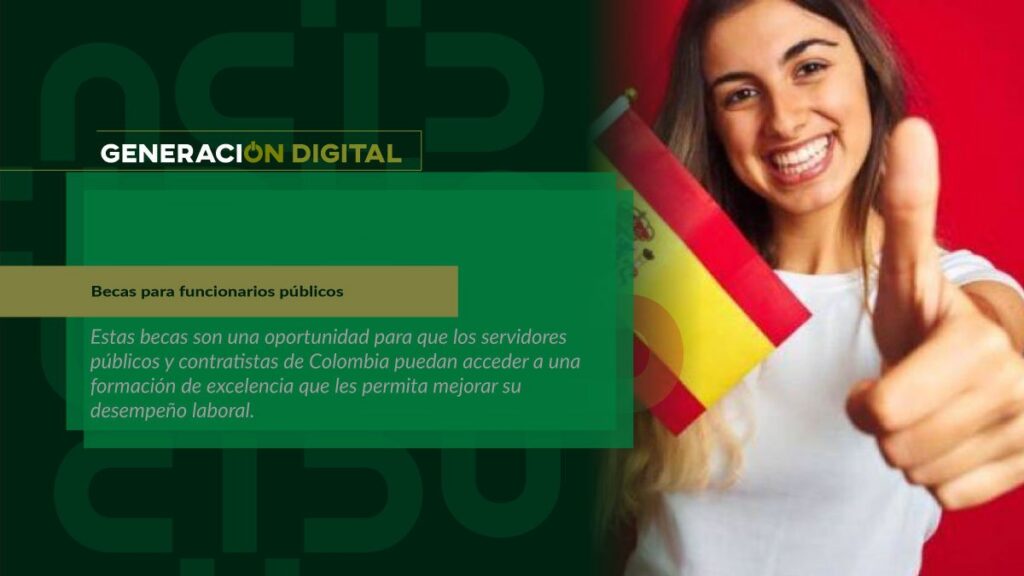 Becas para funcionarios públicos