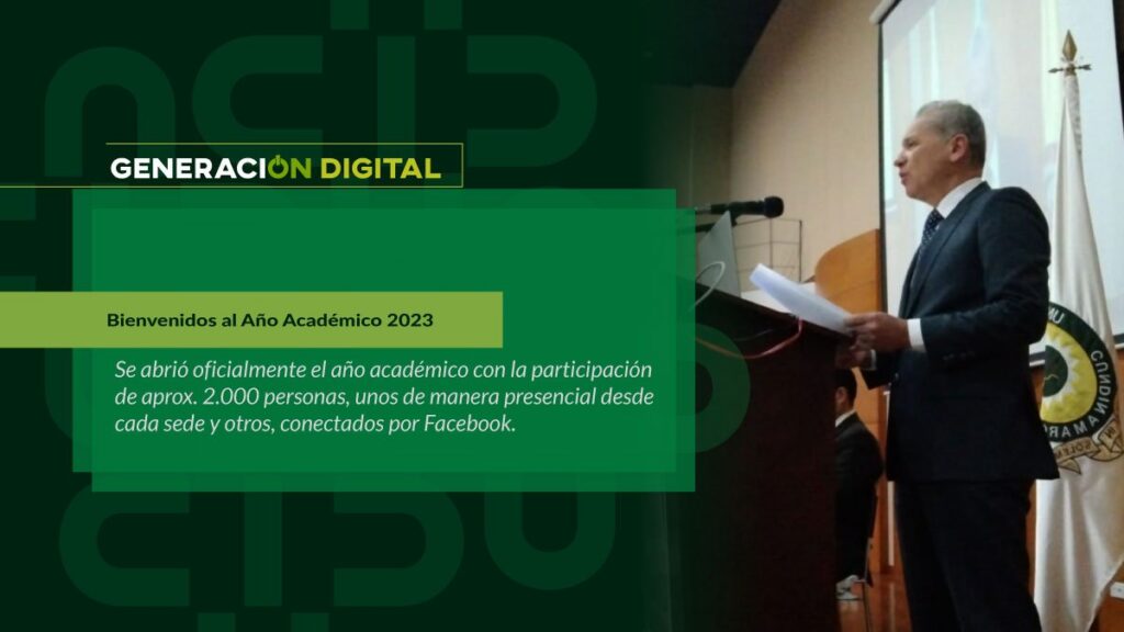 Bienvenidos al Año Académico 2023