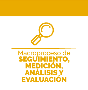 Macroproceso de Seguimiento, Medición, Análisis y Evaluación