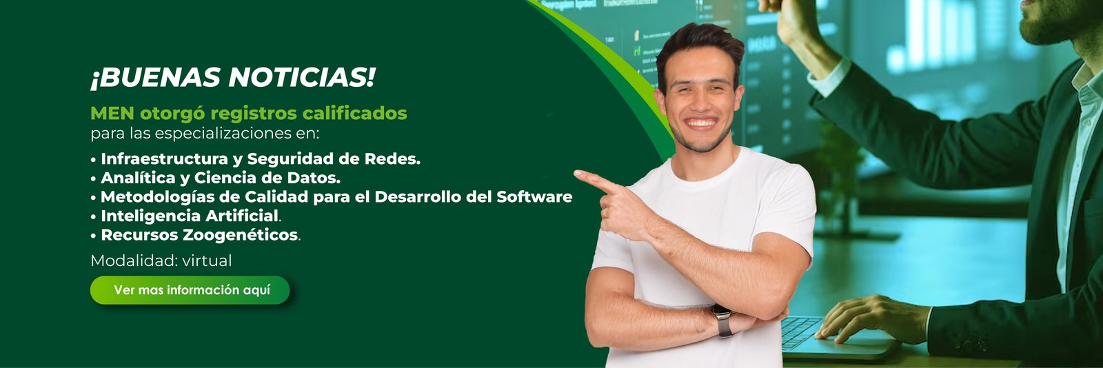 ¡Buenas noticias! MEN otorga registro calificado a programas de posgrado