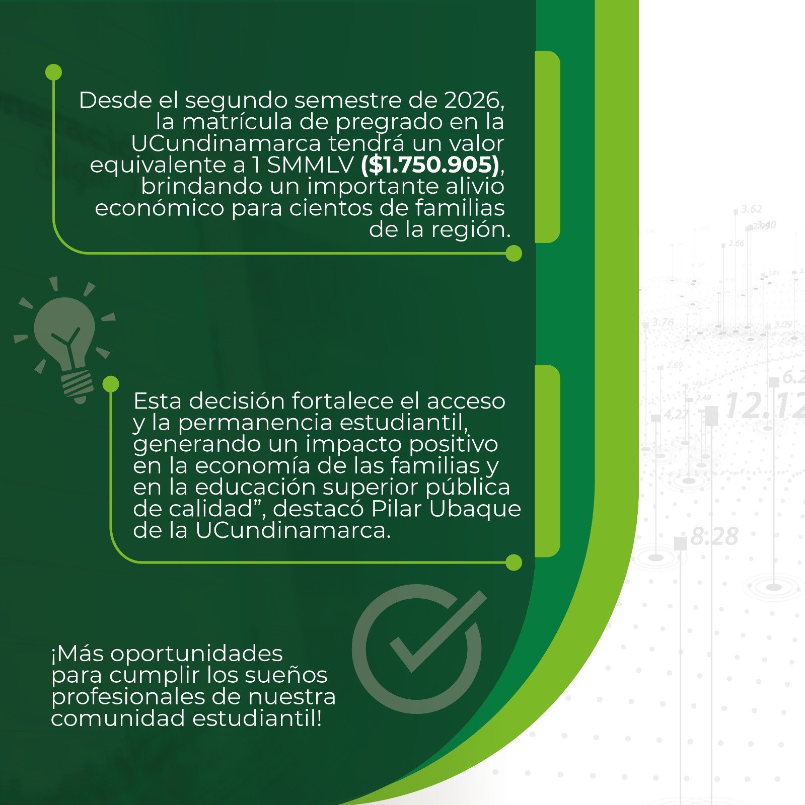 UCundinamarca institutional statement regarding tuition benefits UCundinamarca institutional statement regarding tuition benefits