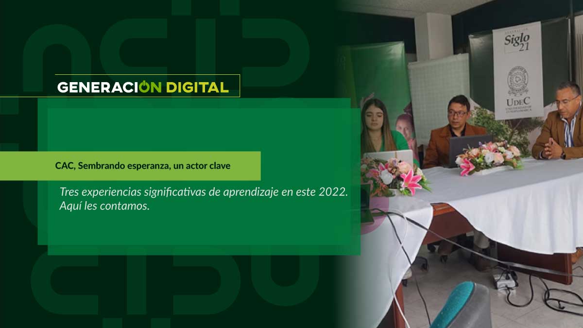CAC, Sembrando esperanza, un actor clave