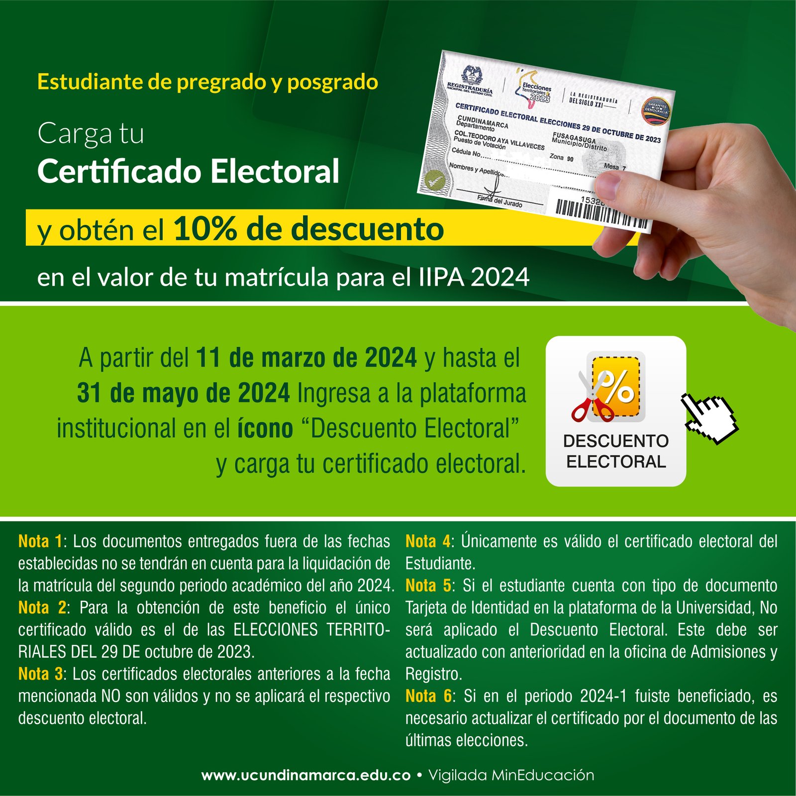 Upload your voter registration certificate