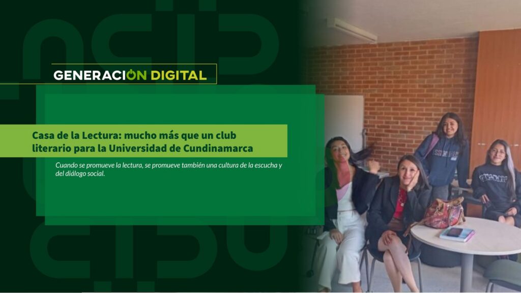 House of Reading: much more than a literary club for the University of Cundinamarca