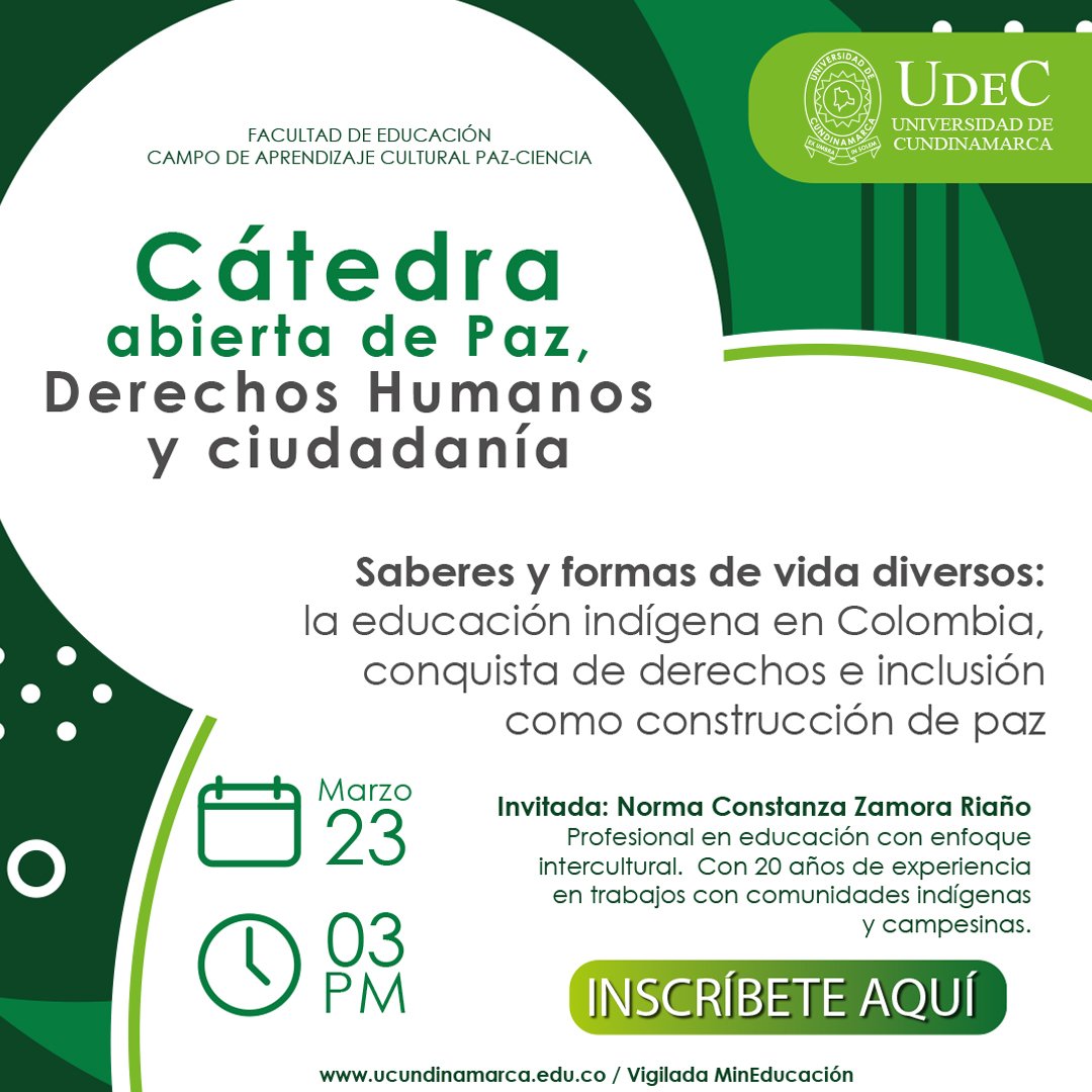 Cátedra abierta de paz — imagen 2 de 2