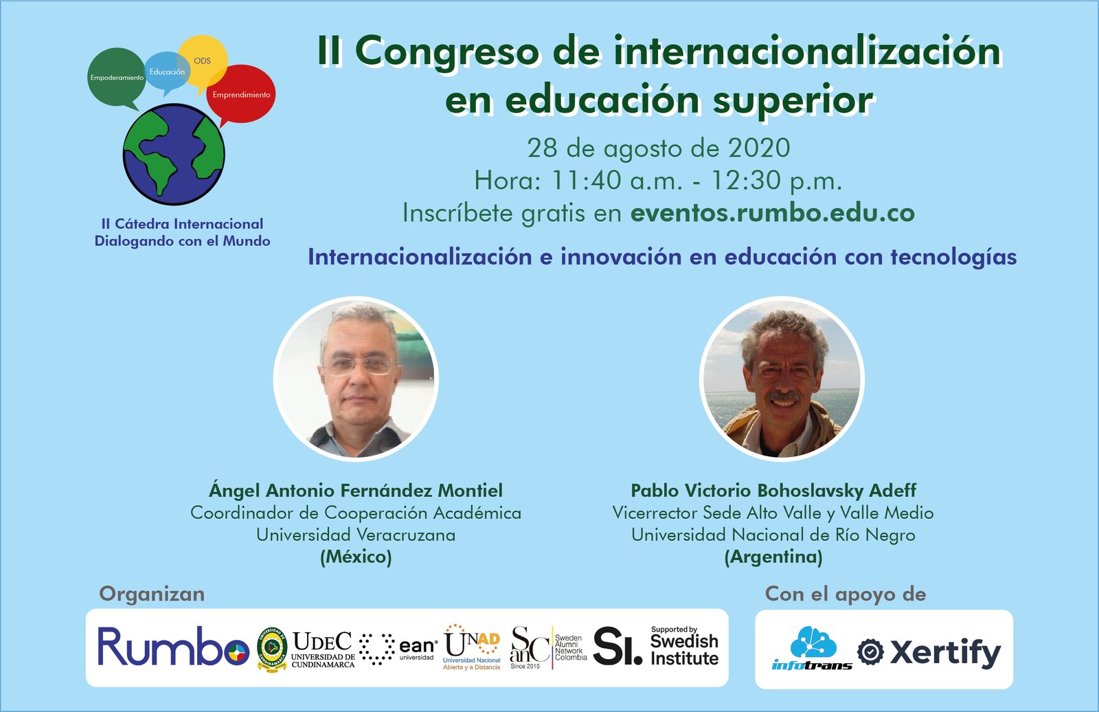 Cátedra internacional Dialogando con el Mundo — imagen 2 de 8