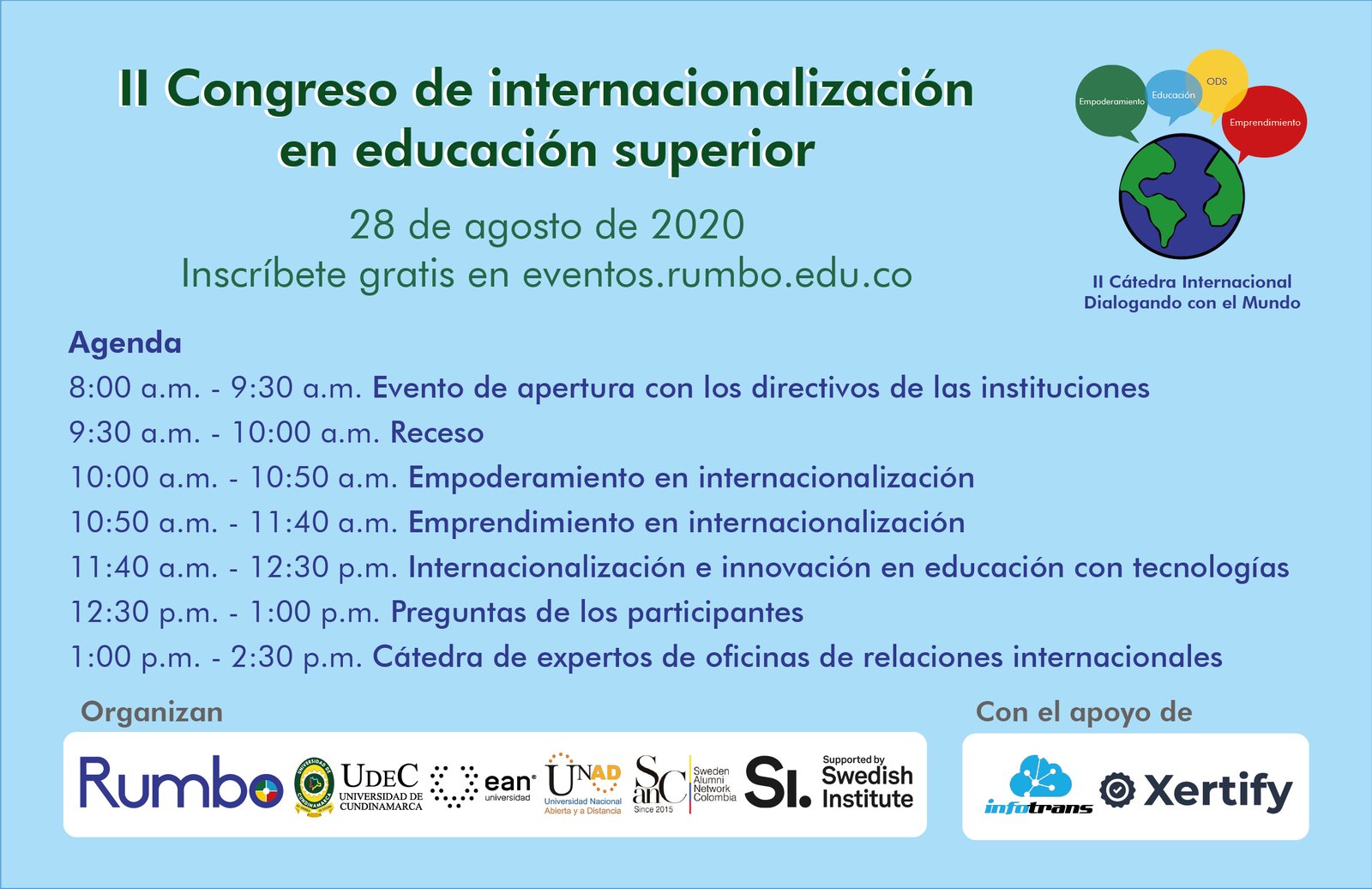 Cátedra internacional Dialogando con el Mundo — imagen 8 de 8 Cátedra internacional Dialogando con el Mundo — imagen 8 de 8