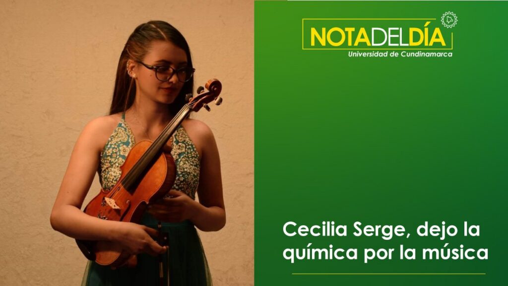 Cecilia Serge left chemistry for music