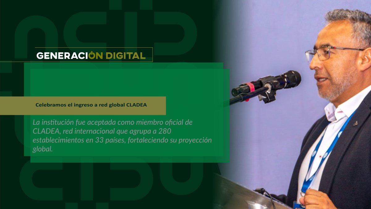 We celebrate joining the CLADEA global network — image 1 of 2