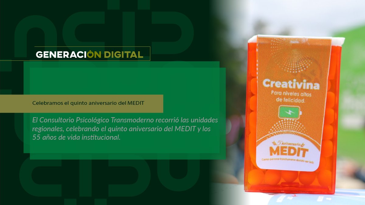 We celebrate the fifth anniversary of MEDIT — image 1 of 7
