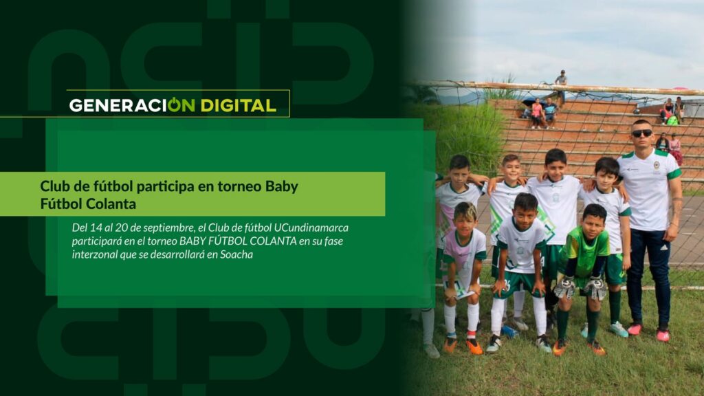 Club de fútbol participa en torneo Baby Fútbol Colanta