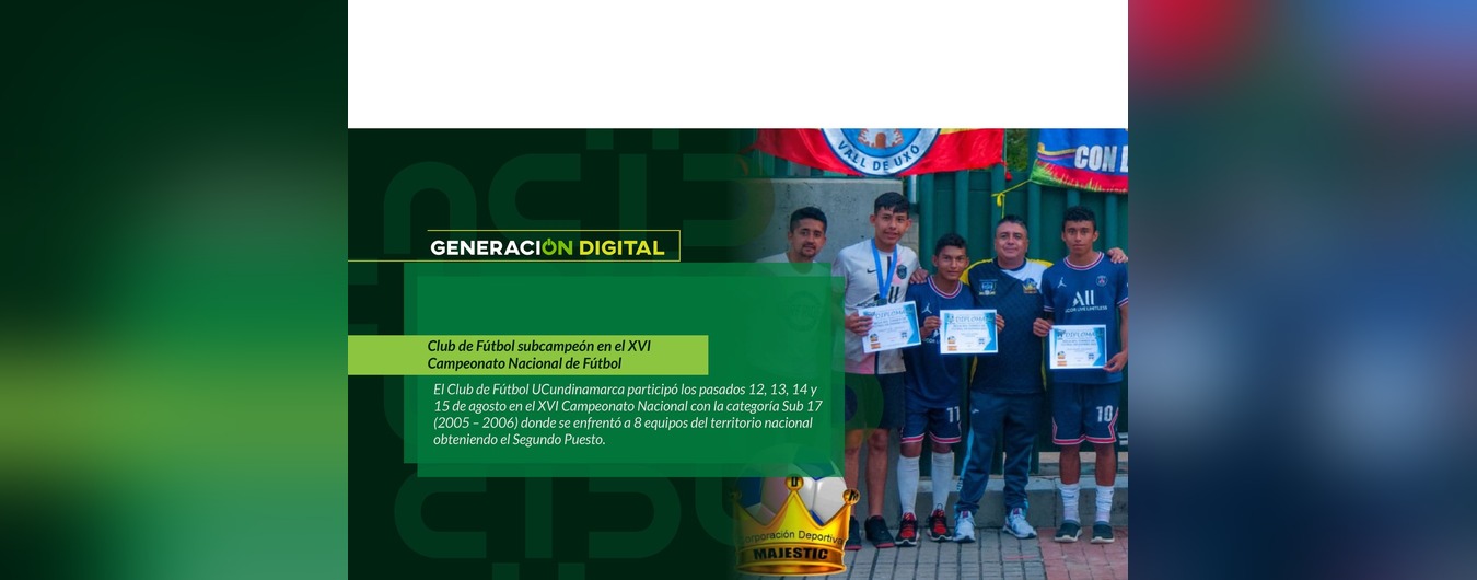 Club de Fútbol subcampeón en el XVI Campeonato Nacional de Fútbol