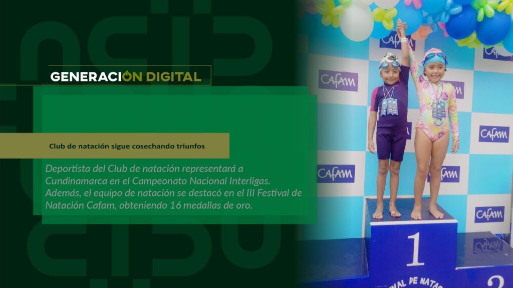 Club de natación sigue cosechando triunfos — imagen 1 de 5