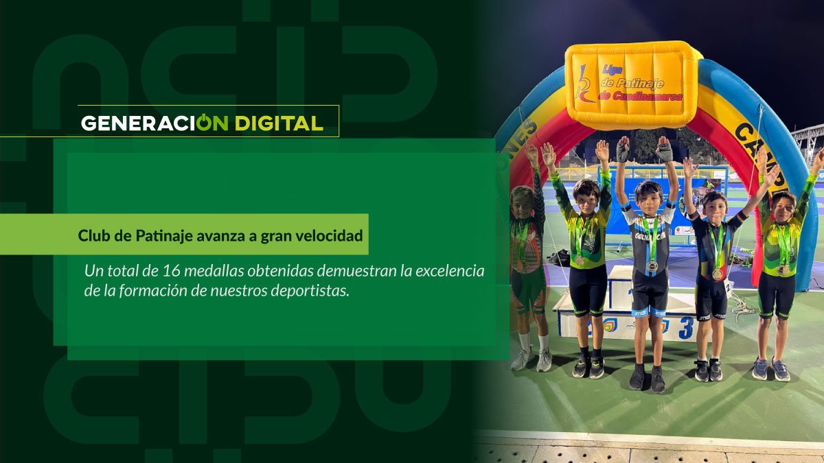 Club de Patinaje avanza a gran velocidad