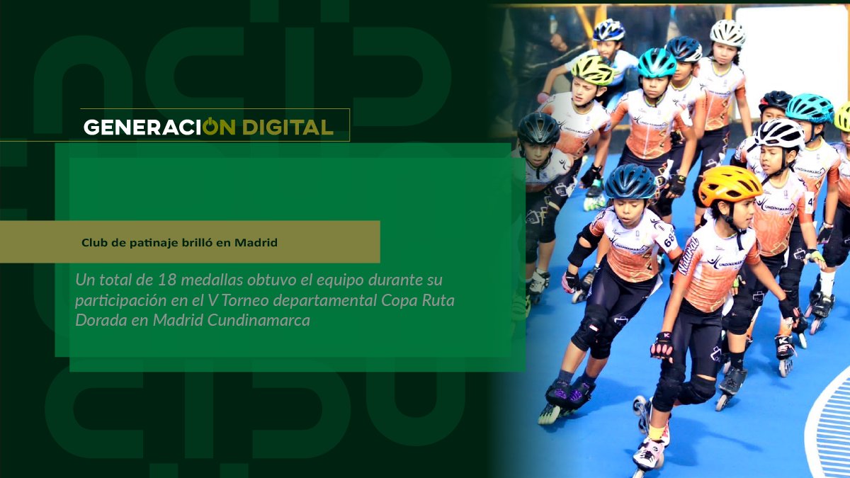 Club de patinaje brilló en Madrid — imagen 1 de 5