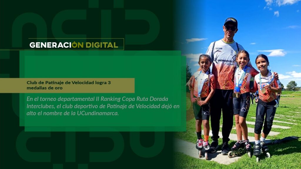 Club de Patinaje de Velocidad logra 3 medallas de oro — imagen 1 de 5