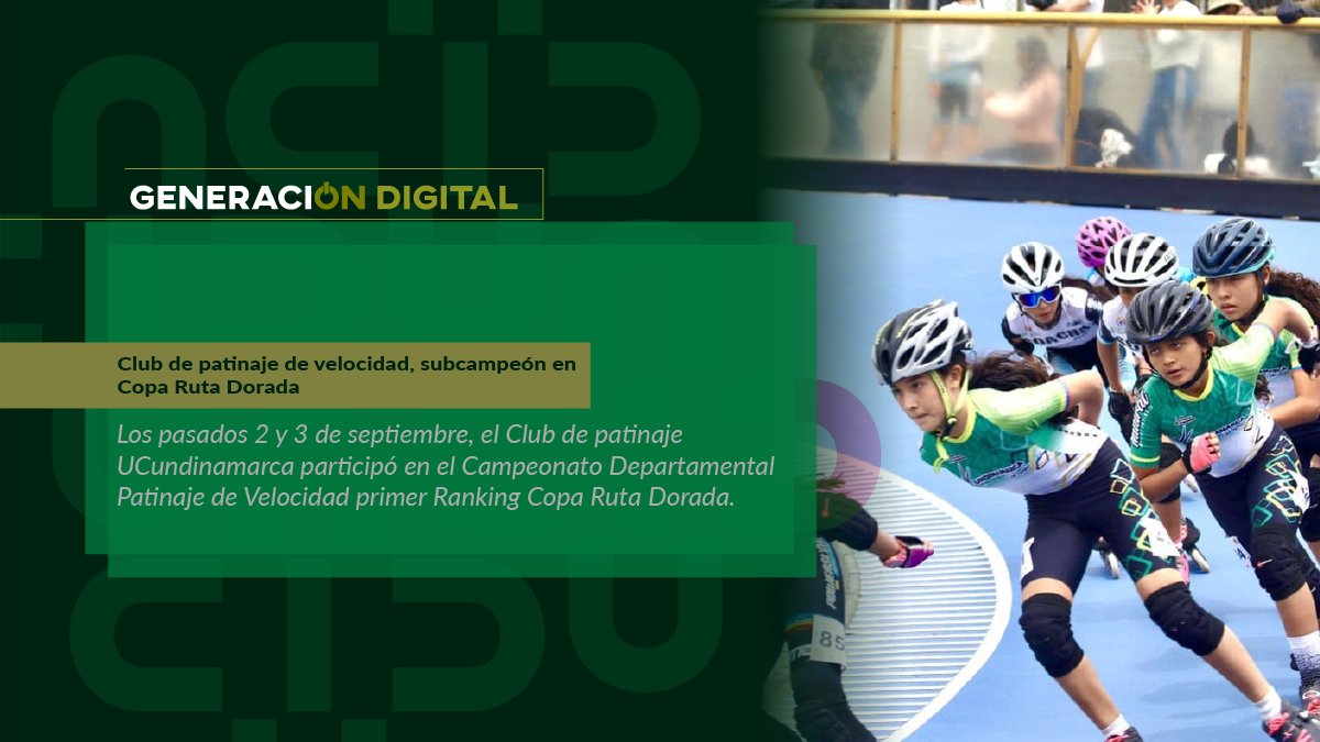 Club de patinaje de velocidad, subcampeón en Copa Ruta Dorada — imagen 1 de 4