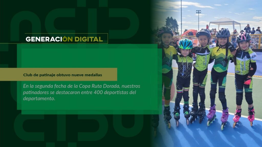 Club de patinaje obtuvo nueve medallas — imagen 1 de 3