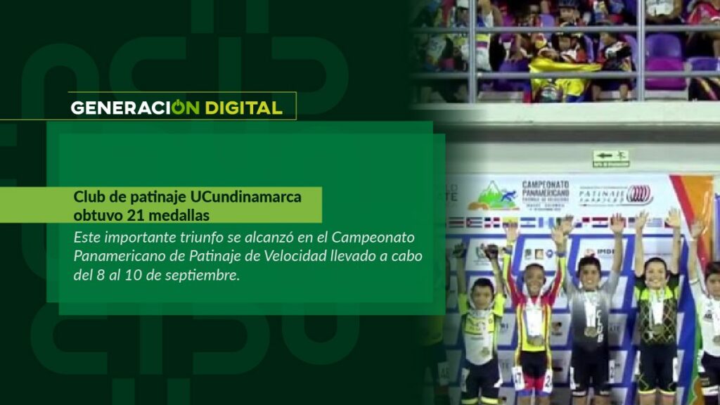 Club de patinaje UCundinamarca obtuvo 21 medallas — imagen 1 de 2