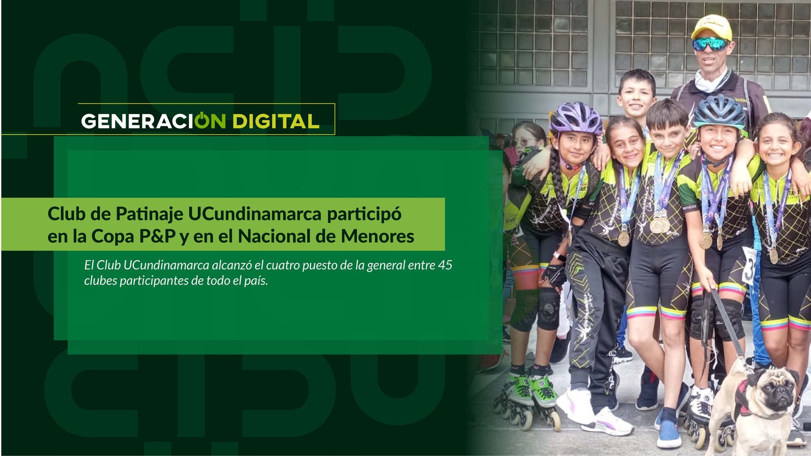 Club de Patinaje UCundinamarca participó en la Copa P&P y en el Nacional de Menores