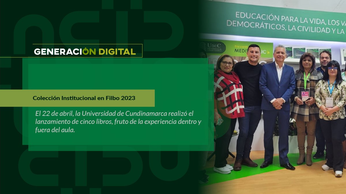 Colección Institucional en Filbo 2023 — imagen 1 de 6