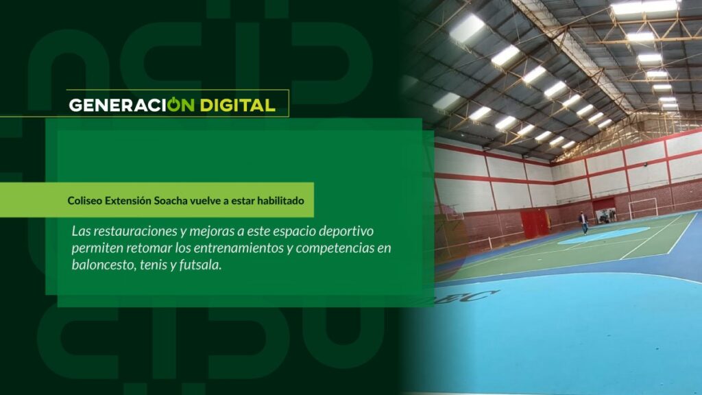 Coliseo Extensión Soacha is open again